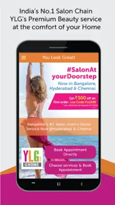 YLG @Home – Salon Beauty Servi android App screenshot 6